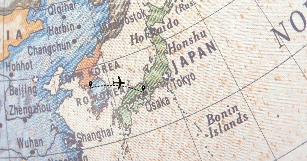 Itinerario Corea del Sur - Japón