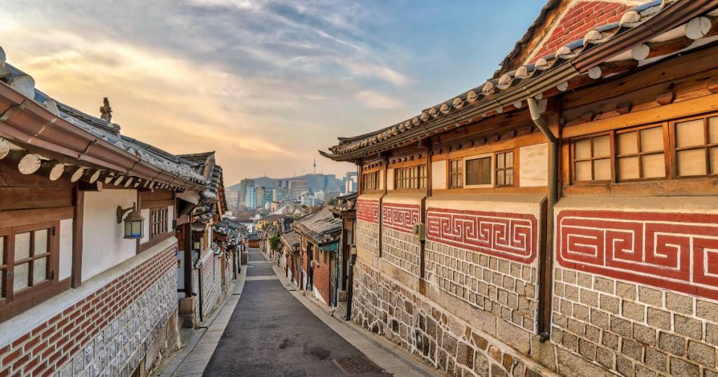 Bukchon Hanok Village Seúl Corea del Sur