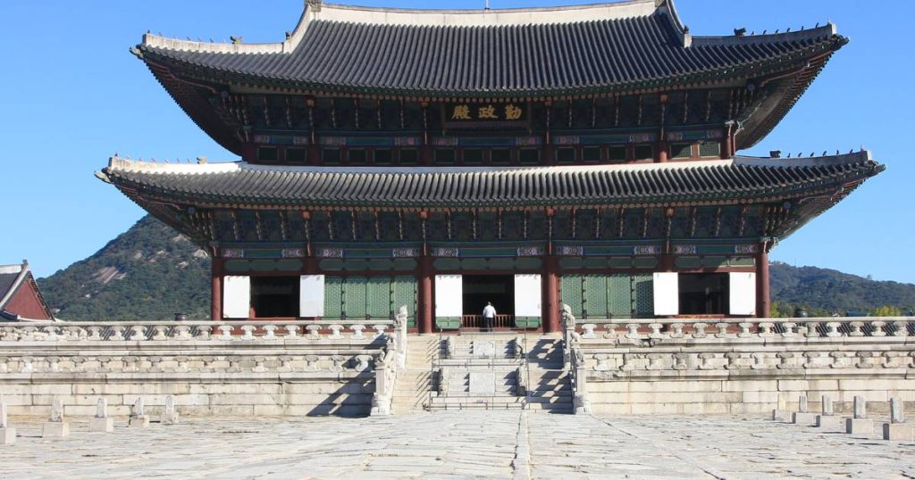 Palacio Gyeongbokgung Seúl Corea del Sur 