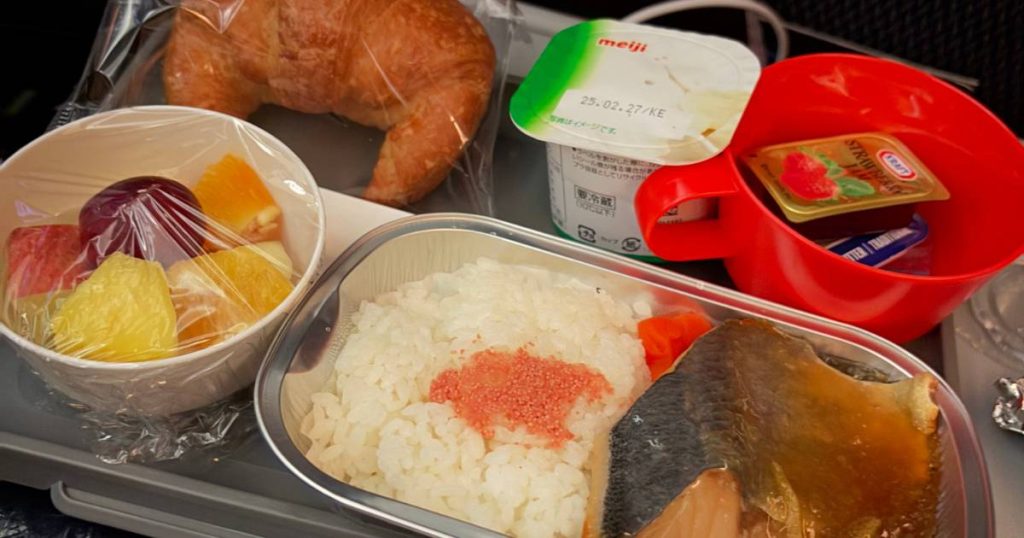 Comer Durante el Vuelo